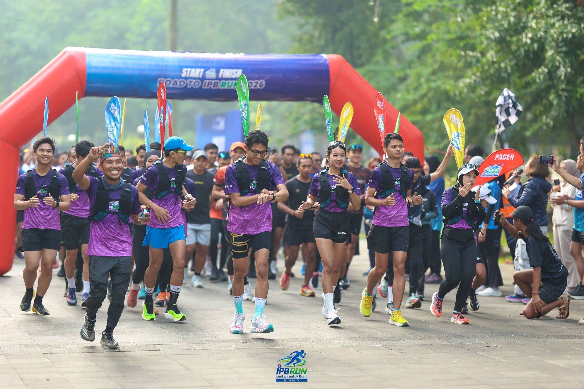 DPP HA IPB Gelar Road to IPB RUN 2026 bersama pengurus HA IPB dan komunitas Lari di Kampus IPB Dramaga