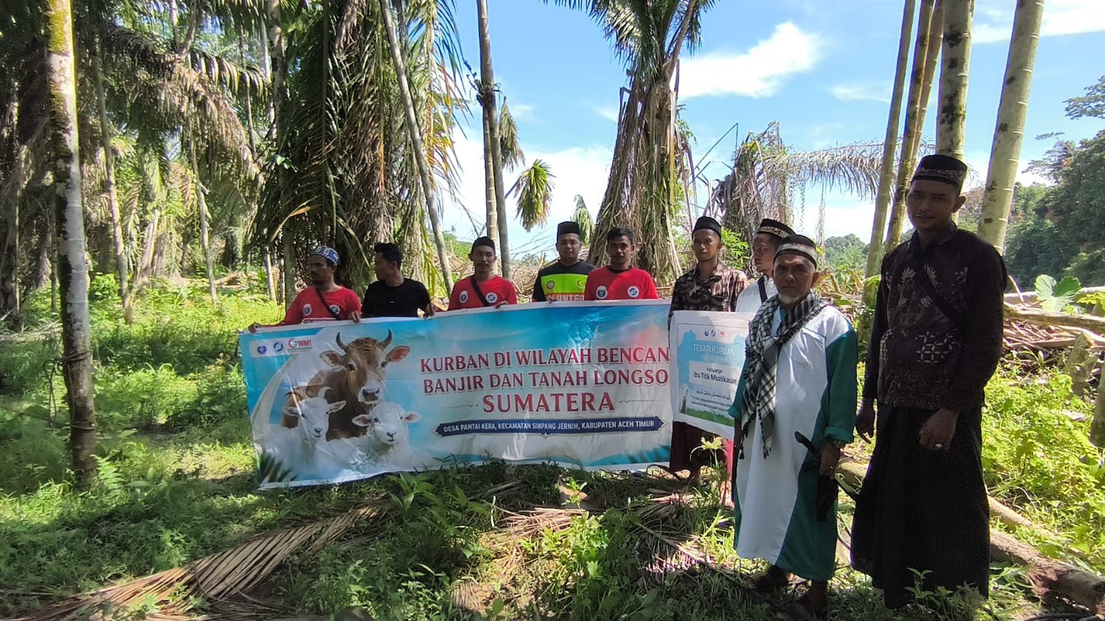 ARM HA-IPB SALURKAN SAPI KURBAN KE PANTAI KERA, ACEH TIMUR